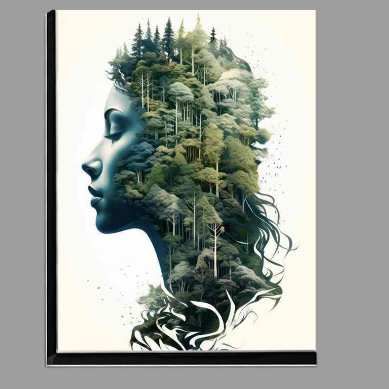 Buy Di-Bond : (Stunning Forest Double Vision and a ladys head)