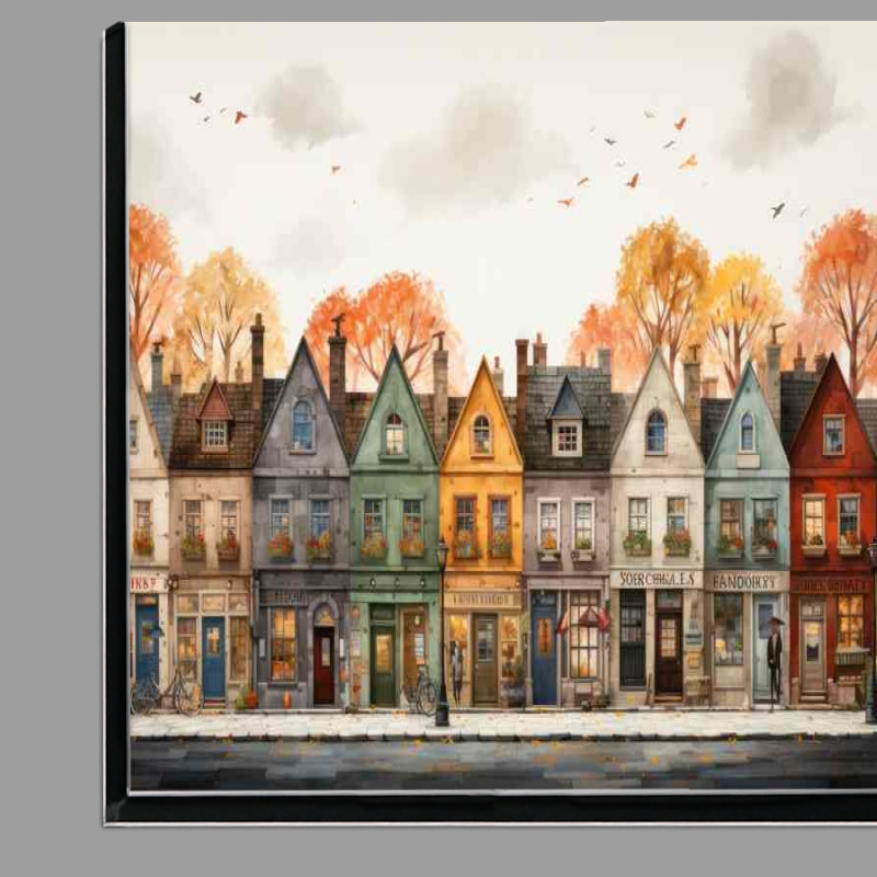 Buy Di-Bond : (Artful Village Whimsy on Every Corner)