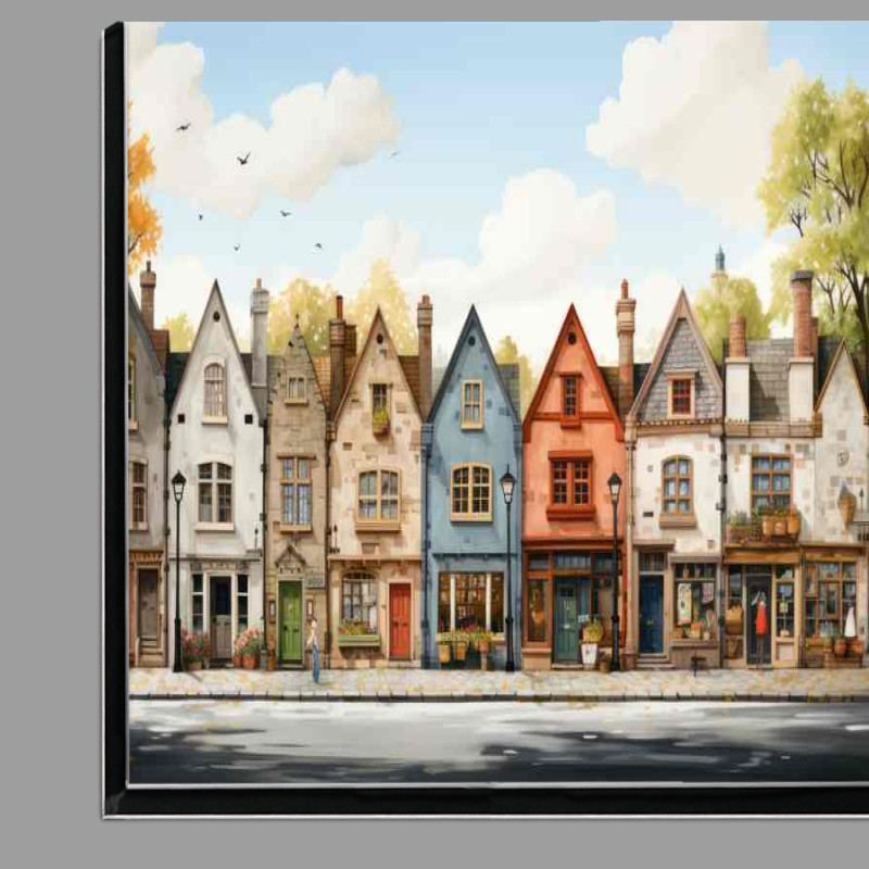Buy Di-Bond : (Chroma Village Vibrant World of Whimsy)