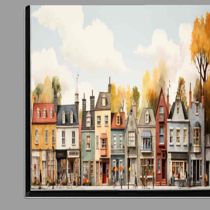 Buy Di-Bond : (Colourful Streets Whimsical Village Life Abounds)