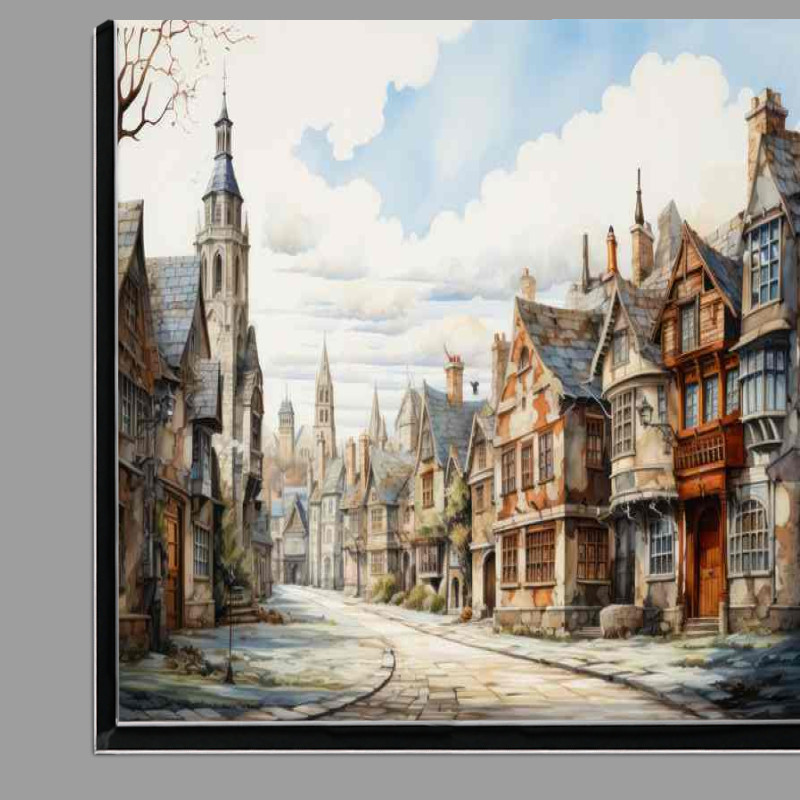 Buy Di-Bond : (Vivid Whimsy Quirky Village Exploration)